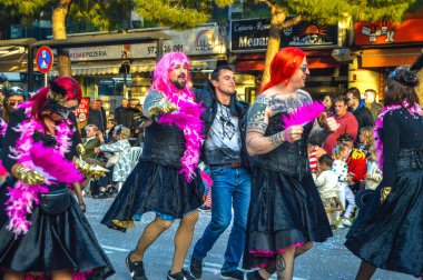 Playa d 'Aro' daki karnaval, İspanya, 2020