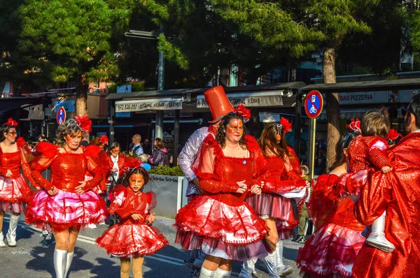 Playa d 'Aro' daki karnaval, İspanya, 2020
