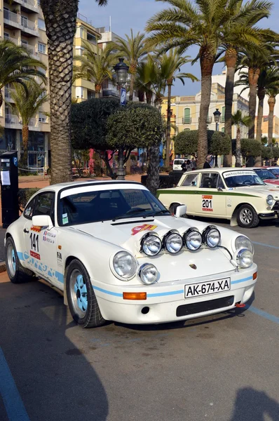 The oldest rally in spain, 63 Rally Costa Brava. Sporting Rally Champ. Lloret de Mar - Girona. — Stock Photo, Image