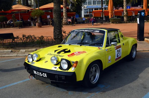 El rally más antiguo de España, el 63 Rally Costa Brava. Campeón de Rally deportivo. Lloret de Mar - Girona . — Foto de Stock