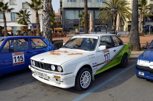 Nejstarší rally ve Španělsku, 63 Rally Costa Brava. Sportovní Rally Champ. Lloret de Mar - Girona. — Stock fotografie