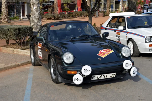 The oldest rally in spain, 63 Rally Costa Brava. Sporting Rally Champ. Lloret de Mar - Girona. — Stock Photo, Image