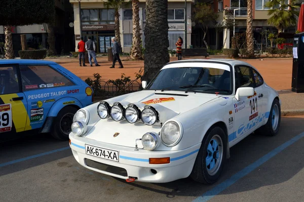 El rally más antiguo de España, el 63 Rally Costa Brava. Campeón de Rally deportivo. Lloret de Mar - Girona . —  Fotos de Stock