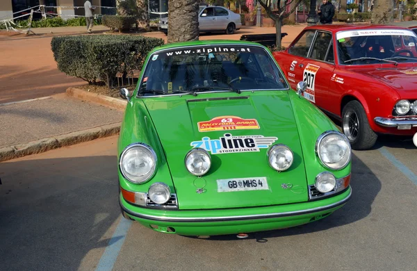 En eski ralli İspanya, 63 ralli Costa Brava. Spor Ralli Şampiyonu. Bir Lloret de Mar - Girona.