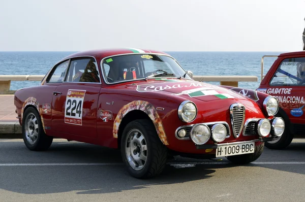 The oldest rally in spain, 63 Rally Costa Brava. Sporting Rally Champ. Lloret de Mar - Girona. — Stock Photo, Image