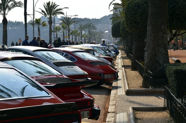 En eski ralli İspanya, 63 ralli Costa Brava. Spor Ralli Şampiyonu. Bir Lloret de Mar - Girona.