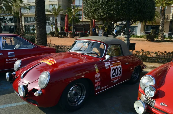 O rali mais antigo na Espanha, 63 Rally Costa Brava. Campeão de Rali Esportivo. Lloret de Mar - Girona . — Fotografia de Stock