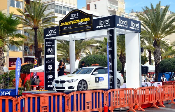 XII Rally Costa Brava em Espanha, Lloret de Mar . — Fotografia de Stock
