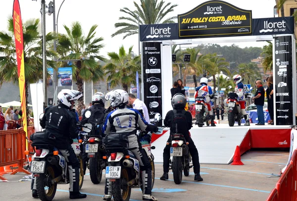 XII Rally Costa Brava ve Španělsku, Lloret de Mar. — Stock fotografie