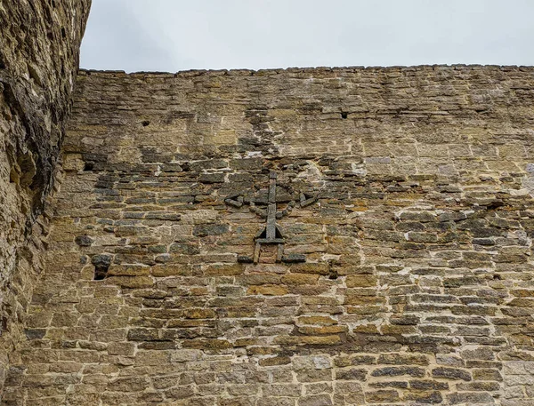 Fortaleza Izborsk Una Fortaleza Piedra Ciudad Izborsk Región Pskov Fue —  Fotos de Stock