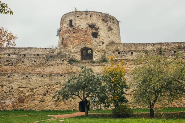 Izborsk Φρούριο Είναι Ένα Πέτρινο Φρούριο Στην Πόλη Της Izborsk — Φωτογραφία Αρχείου