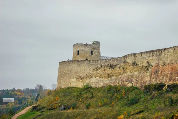 Izborsk Fästning Stenfästning Staden Izborsk Pskov Regionen Den Byggdes 1330 — Stockfoto