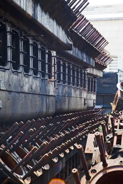 A fragment of the engine — Stock Photo, Image