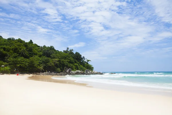 A praia tropical — Fotografia de Stock