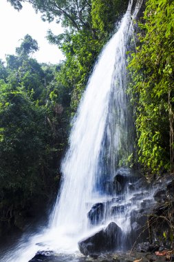 Huang Num Keaw şelale Koh Kood Trat Tayland.