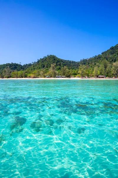 Praias Bonitas Koh Ngai Sul Costa Andaman Província Krabi Tailândia — Fotografia de Stock