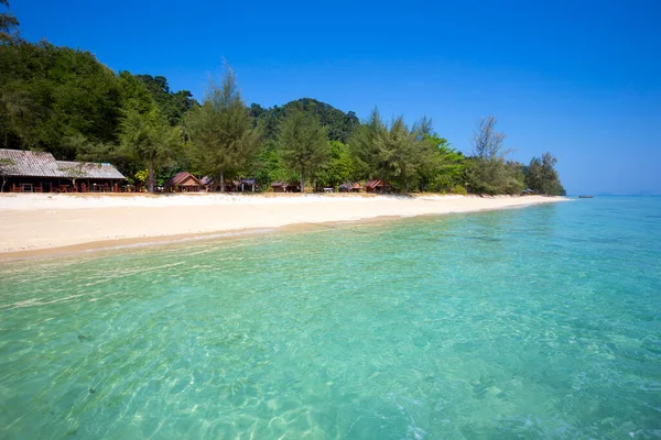 Praias Bonitas Koh Ngai Sul Costa Andaman Província Krabi Tailândia — Fotografia de Stock