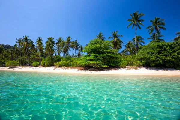 Praias Bonitas Koh Ngai Sul Costa Andaman Província Krabi Tailândia — Fotografia de Stock