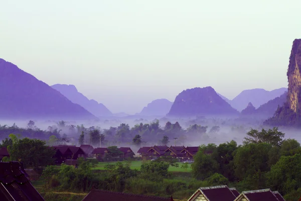 Vang Vieng Ordförande — Stockfoto