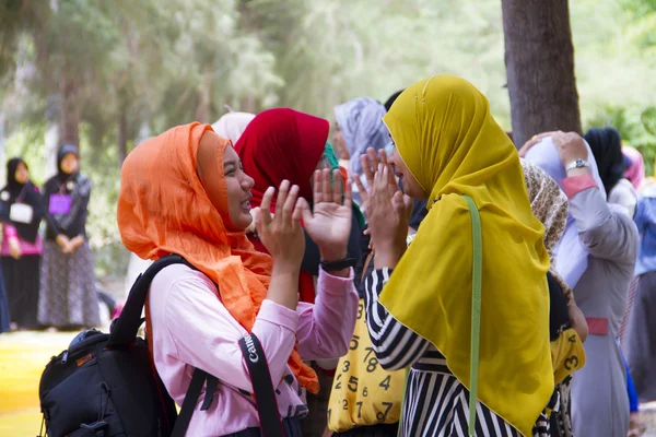 Islamitische studenten — Stockfoto