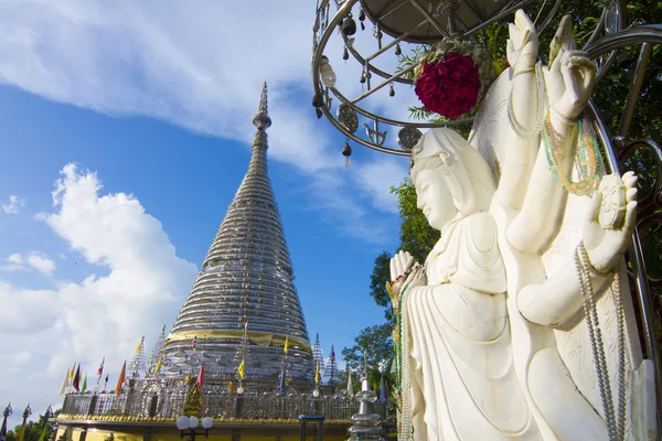 タイのステンレス寺 — ストック写真