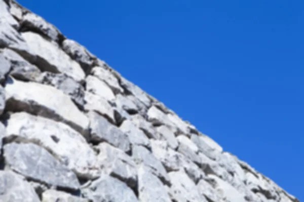 Steinmauer verschwimmt. — Stockfoto