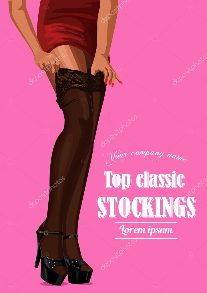 Her Black Stockings