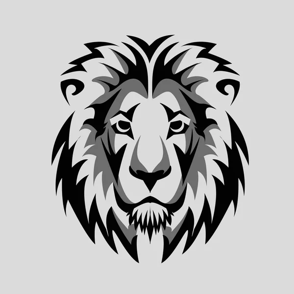 Lion Head Icon — Stock Vector