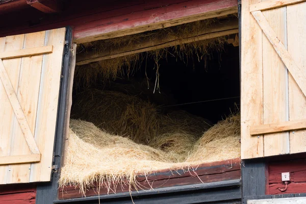 Hay on the loft — Stock Photo, Image