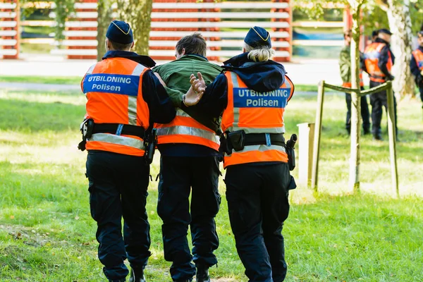 Politie onderwijs — Stockfoto