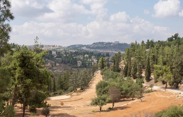 İsrail 'deki Kudüs' te Yad Vashem manzarası