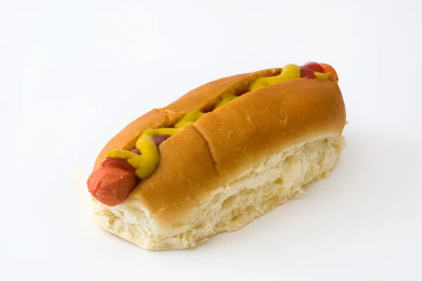 Hot dog. Foto isolata — Foto Stock