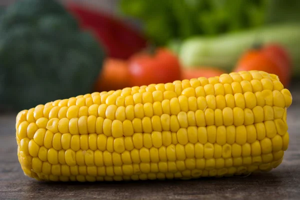Corn and other vegetables — Stock Photo, Image