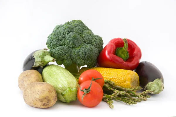 Berbagai sayuran. Foto terisolasi — Stok Foto