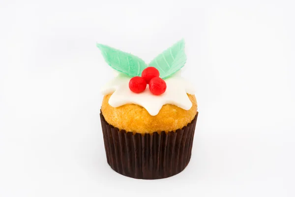 Pastelitos de Navidad aislados sobre fondo blanco — Foto de Stock