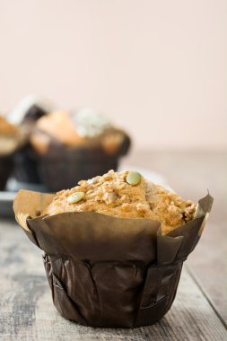 Kek bir rustik ahşap tablo