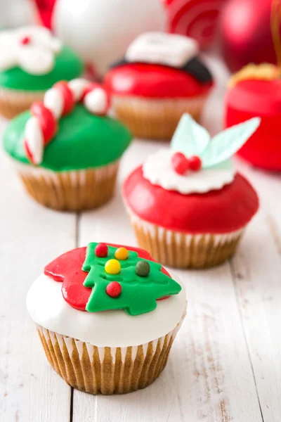 Pastelitos de Navidad y decoración de Navidad — Foto de Stock