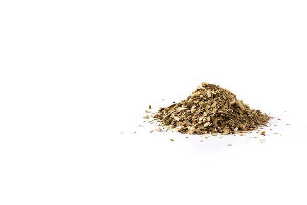 Yerba Mate Aislado Sobre Fondo Blanco Bebida Argentina Tradicional Espacio — Foto de Stock