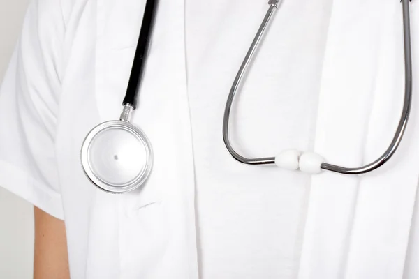 Doctor with stethoscope — Stock Photo, Image