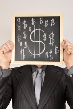 işadamı Doları blackboard ile