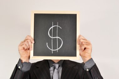 işadamı Doları blackboard ile