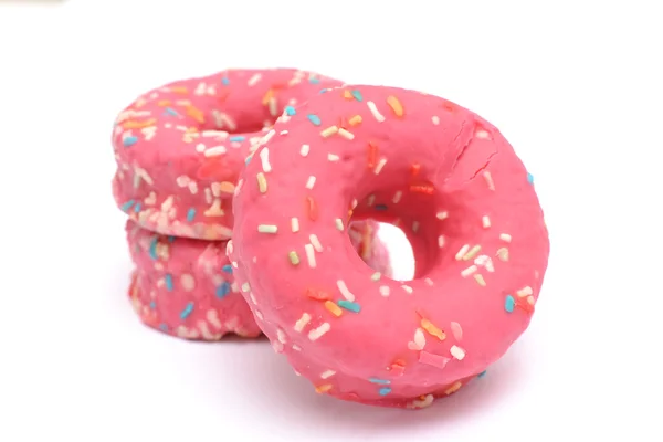 Roze Donuts — Stockfoto