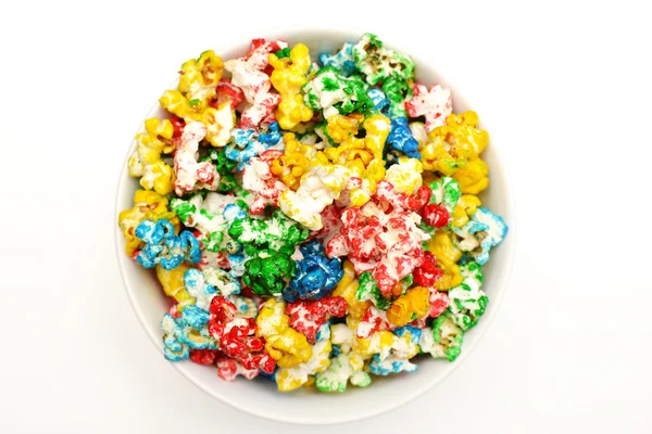 Popcorn kleuren — Stockfoto