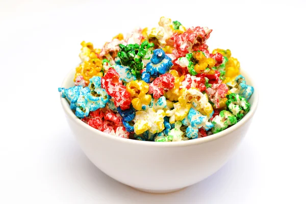 Popcorn kleuren — Stockfoto