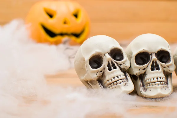 Halloween skulls — Stock fotografie