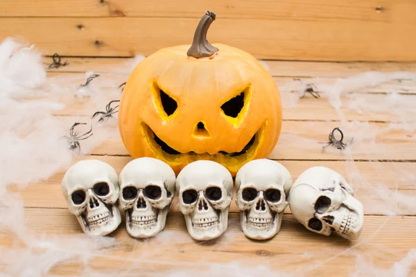 Teschi di Halloween — Foto Stock
