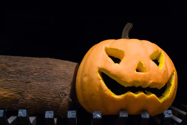 Halloween-Kürbis — Stockfoto