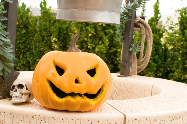 Halloweenpumpa — Stockfoto