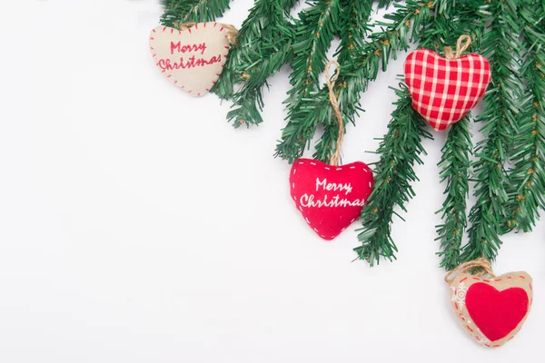 Christmas hearts — Stock Photo, Image