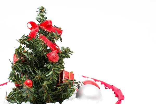 Christmas Tree and Christmas decorations — Stock Photo, Image